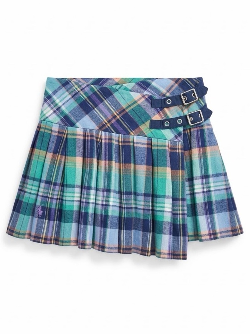 Ralph Lauren Plaid Pleated Skirt Girl’s 5 Cotton Party Holiday formal preppy